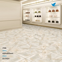 Carreaux de sol de cuisine en porcelaine polie de haute qualité, incassables, 60x60 mm, prix le plus bas, 2025