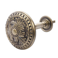 Attaches de rideaux incurvées en laiton moderne, durables, anti-rouille, de qualité supérieure, pour fixation murale, pour salon, chambre, bureau, anniversaire