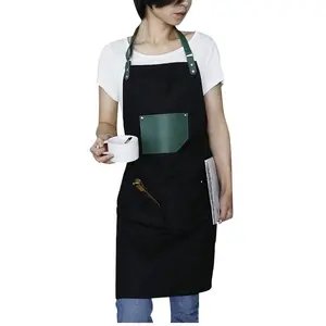 Personalized Grill Apron for Men Women Add Your Logo Design Photo Text Custom Chef Apron