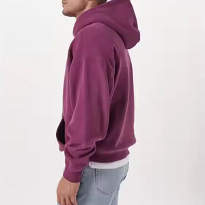 Sudadera con Capucha de Golf Elástica y Lisa de Alta Calidad con Cierre y Logotipo Personalizado de su Marca - Product Image 3