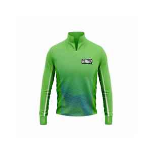 Proveedores fabricantes pakistaníes GAA Media cremallera superior OEM ODM MOQ Proveedores de ropa deportiva personalizada - Product Image 1