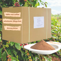 Semprotan murni Harga Murah pabrik langsung krim buah bubuk kopi Cappuccino instan kering bersekat Premium 20kg/karton