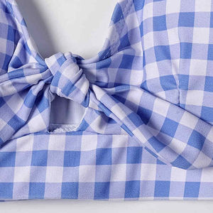 2025 nueva moda traje de baño con pareo de playa conjunto de ropa de playa traje de baño Vintage Bikinis y ropa de playa Bikini conjunto Halter - Product Image 5