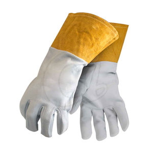 Gants de soudage Tig à manchette élastique à doigt complet Gants de soudage Tig résistants aux coupures pour la vente en ligne - Product Image 1