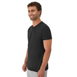 เสื้อยืดแขนสั้นผ้าฝ้าย100% สำหรับผู้ชายสีพื้น230g สีพื้นคอกลมลำลองสีขาวเข้าได้กับทุกชุดฤดูใบไม้ร่วง - Product Image 1