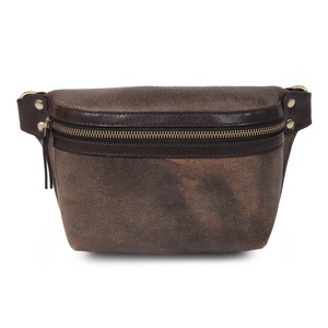 Sac de taille fait à la main avec ceinture réglable Festival Fanny Pack Hip cadeau pour son LWB-0012C de voyage en cuir quotidien - Product Image 4
