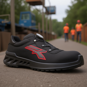 Calzado de Seguridad Caesar Talla 43 W.11 Negro/Rojo S3S CI FO SR ESD - Product Image 3