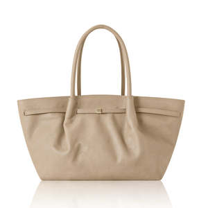 Sac fourre-tout élégant en cuir italien fait main pour tous les jours - PL651 - Product Image 3