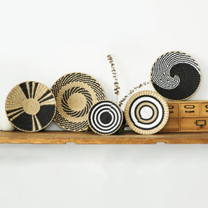 Decoración de Pared Boho para Sala de Estar, Artesanía de Lujo Tejida con Jacinto de Agua, Exhibición Colgante, Precio al por Mayor - Product Image 1