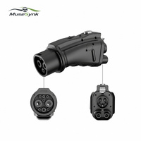 Adaptateur de charge EV DC 250A 1000V GBT vers CCS1, IP54, contacts argentés, vente en gros, direct usine pour l'alimentation des flottes