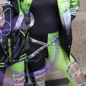 Nuevo y Cómodo Traje de Baile con Pedrería de Alta Calidad, Precio al por Mayor, Uniforme de Majorette Moderno y de Primera Calidad de Zimvi Sports - Product Image 5