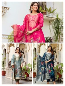 Kurti pent กับผ้า dupatta ผ้าเรยอนบริสุทธิ์พร้อมงานพิมพ์ดิจิตอล - Product Image 6