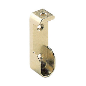 Reggitubo Laterale per Tubo Ovale in Ottone - Product Image 1