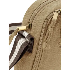 Sac fourre-tout mini reporter en toile vintage personnalisé pour le merchandising promotionnel - Product Image 5