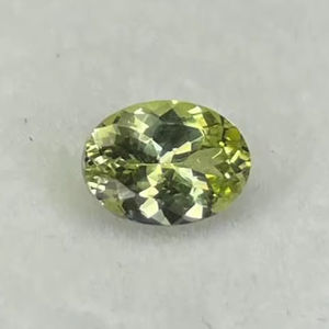 Piedra Suelta de Tanzanita Natural de Alta Calidad, Facetada, con Color Amarillo Verdoso y Sin Tratar, para Joyería, de Exportador Indio - Product Image 1