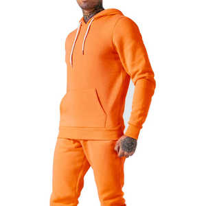 2025 nouveauté haut de haute qualité hommes survêtements 2 pièces ensemble coton polaire sport pull survêtement 2 pièces ensemble - Product Image 5