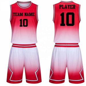 Maillot de basket-ball réversible personnalisé personnalisé costumes pour hommes jeunes surdimensionné professionnel uniforme de basket-ball ensemble de vêtements - Product Image 2