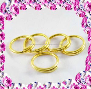 ขายส่งเครื่องประดับห่วงทองเหลืองทําการค้นหาสําหรับสร้อยคอ - Product Image 3