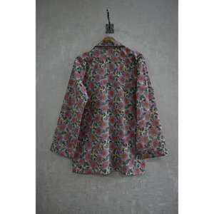 Conjunto de Pijama de Verano con Estampado Floral de Algodón para Mujer, Ropa de Dormir Estampada a Mano, Suave, Transpirable, de Secado Rápido, Mangas Largas - Product Image 3