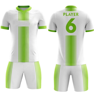 2025 uniforme d'équipe de football pour hommes impression par sublimation complète ensembles de maillots de sport en polyester Service OEM coupe automatisée en gros - Product Image 1