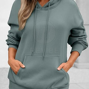 Hoodies oversize pour femmes, style tendance, tissu doux, nouveau design, faible MOQ - Product Image 5