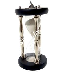 Sandtimer decorado para interiores de oficina, reloj de mesa para decoración del hogar, regalos promocionales fáciles de mover, reloj de arena personalizado de 10 minutos y 20 minutos - Product Image 4