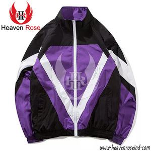 เสื้อกันลมกันน้ำสำหรับผู้ชายใช้กลางแจ้งเสื้อกันลมมีปกเสื้อโค้ท OEM แบบปรับแต่งได้ - Product Image 3