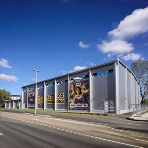 Structure en acier pour salle de sport de basketball, conception de bâtiment préfabriqué, stade préfabriqué - Product Image 1
