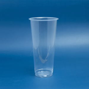 Top usine vente chaude 16oz 500ml tasses à café tasses de voyage tasse Boba tasses jetables en plastique PP Logo imprimé personnalisé Transparent - Product Image 1