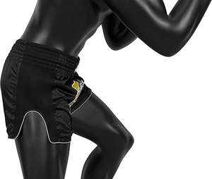 ทำกางเกงขาสั้น Mma ของคุณเองพิมพ์แบบกำหนดเองผู้หญิงมวยกางเกงขาสั้นซาตินยิมมวย - Product Image 5