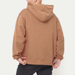 Usine Nouveaux Hommes Sweat À Capuche Surdimensionné Vente Chaude Vêtements De Sport Personnalisés Haute Plus La Taille Cordon Plaine Sweat Pull Basics À Capuche - Product Image 4