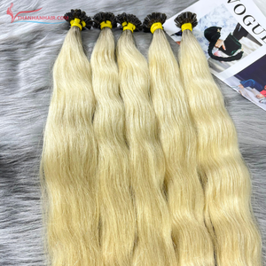 Extensión de cabello de punta plana eslava para Rusia, Europa, color de cabello humano cabello vietnamita cutícula alineada proveedores de cabello virgen crudo cabello crudo - Product Image 6