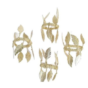 Servilletero de Metal de diseño fabuloso, servilletero de mosca dorada, corbata de tejido para Decoración de mesa de comedor, soporte de tejido - Product Image 6