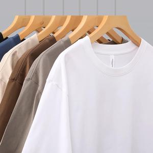 Top Quality 230gsm Drop Shoulder Summer <b>Shirts</b> <b>Heavyweight</b> Blank <b>Men's</b> <b>T</b>-<b>shirt</b> Oversized Tshirt Printing Custom <b>T</b>-<b>shirt</b> for <b>men</b> - Product Image 3