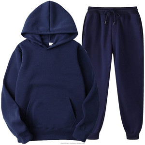 Survêtement Homme Personnalisé avec LOGO – Nouveaux Ensembles Décontractés à Capuche (Hoodies + Pantalons de Survêtement) en Coton Biologique 100% – Vente en Gros - Product Image 6