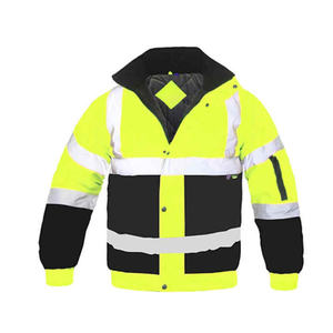Chaqueta cortavientos ligera para hombre, uniforme industrial de lona cómodo para trabajo al aire libre, abrigo de seguridad repelente al agua, soporte - Product Image 3