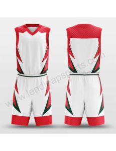 Sublimated Basketball Uniforms for Adults Plus Size Sleeveless Loose Fit Breathable 100% Polyester Quick Dry Lightweight Shorts - Product Image 2