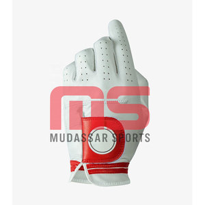 Meilleure vente de gants de golf de couleur personnalisés, vente en gros de gants de sport de grande taille en cuir de paume à prise stable et à deux mains - Product Image 4