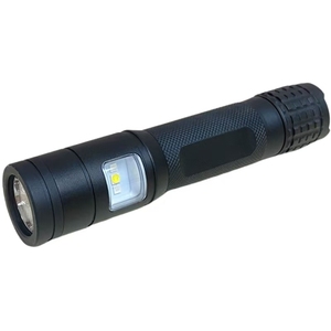 Hi điện 465lm Trắng <span class=keywords><strong>Led</strong></span> nhôm đèn pin với màu xanh lá cây phía trước ánh sáng bên 3AAA pin không thấm nước IP65 cho trường hợp khẩn cấp sử dụng - Product Image 1