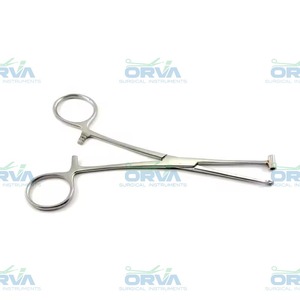 Juego de instrumentos quirúrgicos de fórceps manuales de cuerpo de acero inoxidable para herramienta de abrazadera de perforación corporal - Product Image 3