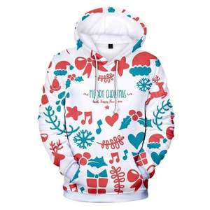 Custom Unisex Sweatshirt Casual Hooded Pullover Men's Women's <b>Christmas</b> Hoodies 2025 <b>Christmas</b> <b>Hoodie</b> Made In Pakistan - Product Image 3