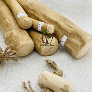 Jouets à mâcher en bois de café durables les plus vendus pour les gros chiens éco-vietnamiens COCO Source - Product Image 3