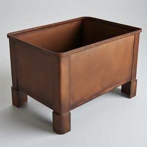 Brasero en métal robuste conçu pour les jardins, les patios et les terrasses extérieurs, offrant une résistance et une chaleur durables - Product Image 4