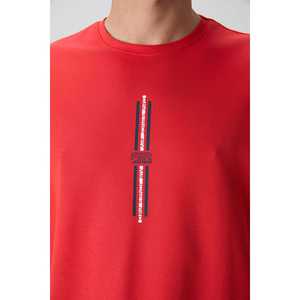 T-shirt oversize pour homme Fiesta, 100% coton jersey, épais, texturé et imprimé - 88366 - Product Image 4