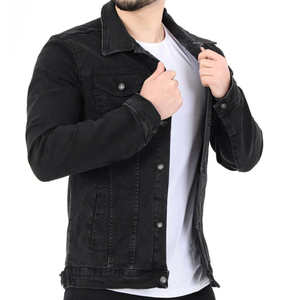 Veste en jean d'hiver personnalisée avec logo pour homme - Broderie, boutons, imperméable, respirante, 100% coton, écologique, service OEM, décontractée - Product Image 4