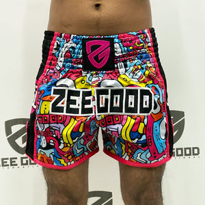 Short de combat Muay Thai et MMA en polyester 100% de qualité supérieure Short de boxe pour adultes pour hommes - Product Image 1