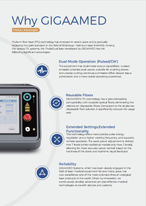 Máquina Láser TFL Avanzada, Alternativa al Láser de Holmio para Cirugía de Cálculos Renales y Urología - Product Image 3