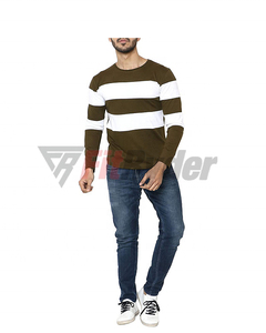 Camiseta deportiva de alta calidad para hombre, Color personalizado, patrón sólido, súper cómoda, transpirable, de punto, tarifa al por mayor, servicio OEM - Product Image 5