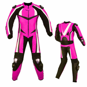 Cheap Price Motorbike Leather Suits <b>in</b> Multi Color <b>One</b> Piece High Quality Motorcycle Leather Suits Made <b>in</b> Pakistan - Product Image 2