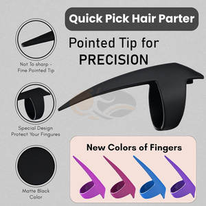 Pro <b>Hair</b> Parting Stainless Steel Pliers for Commercial Use Dreadlocks Wigs Curling Weaving <b>Styling</b> - Product Image 6